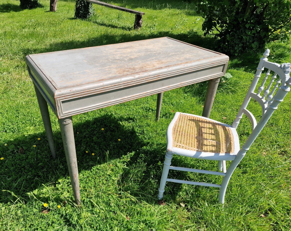 Parisian Milliner's Table From The Art Deco Period Around 1930 Patina-photo-3