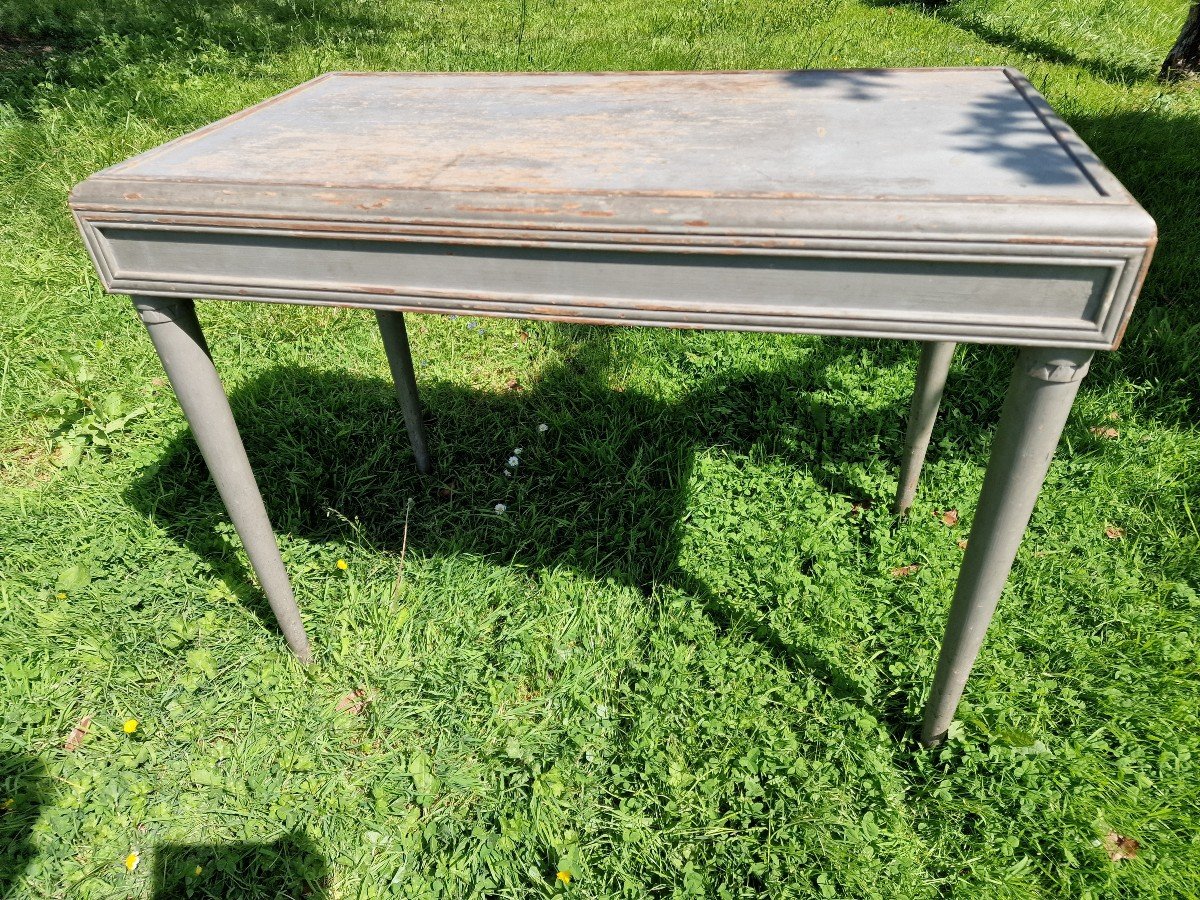 Parisian Milliner's Table From The Art Deco Period Around 1930 Patina-photo-3