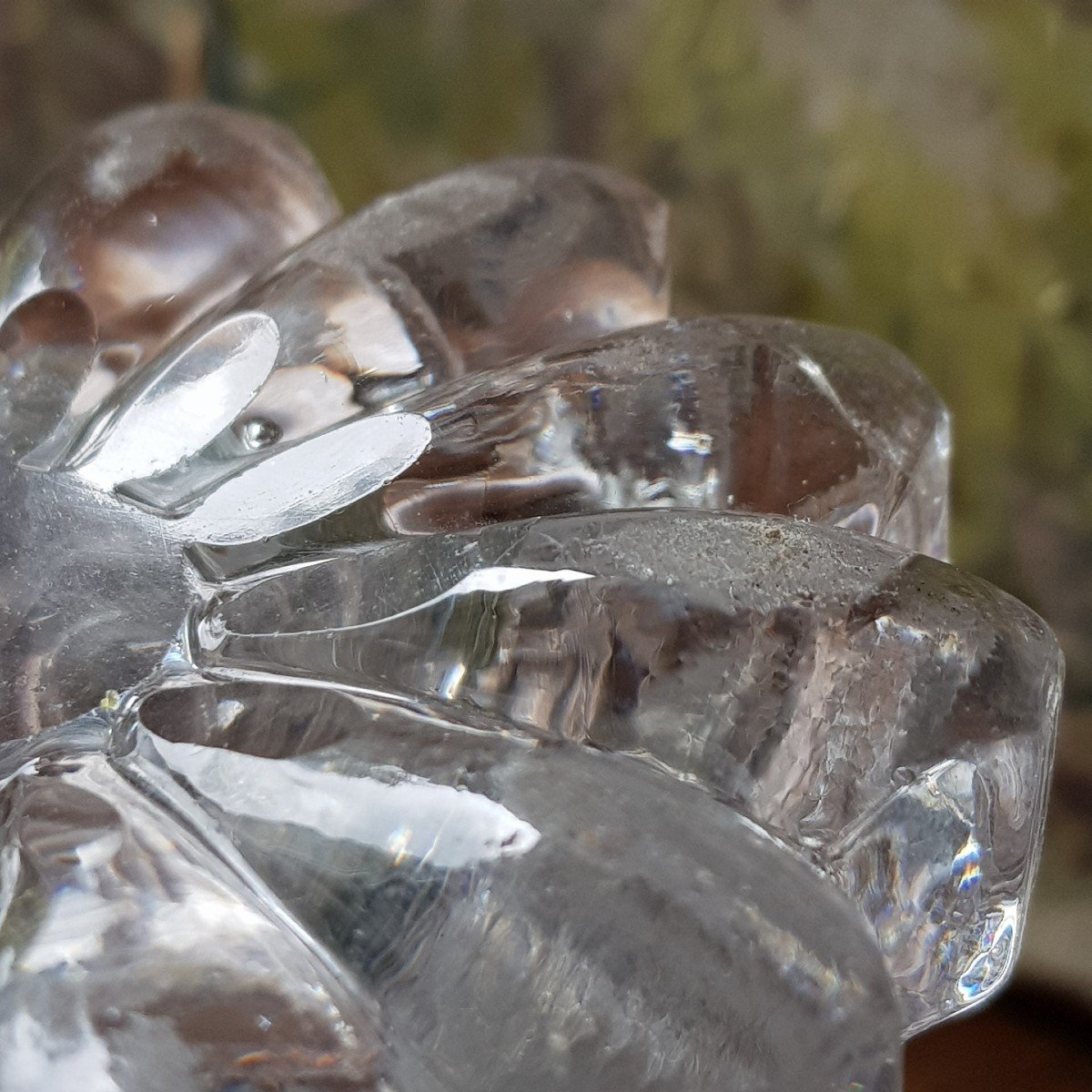 Baccarat Crystal Goblet Inclusion Napoleon 1st Emperor Cristallo Cerame-photo-8
