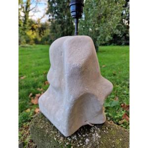 Organic Shaped Stone Lamp From The South Of France St. Albert Tormos