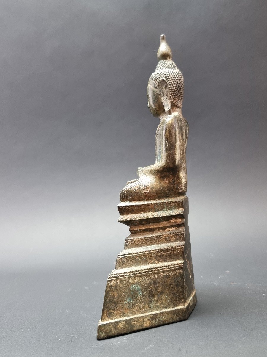 Proantic: Buddha, 19th Century, Burma, Bronze