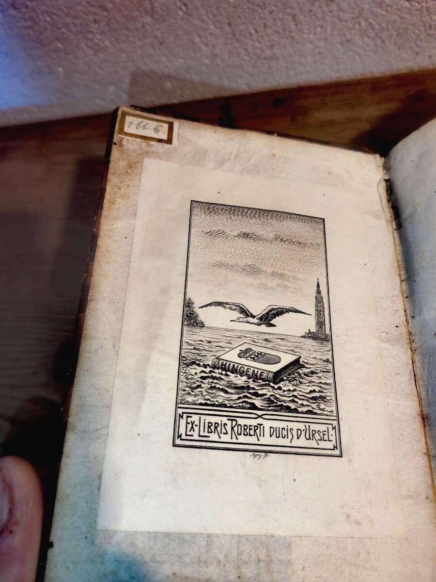 Rare Book -in 8, The Innocent Tricks, In Amsterdam 1695, Ex-libris Duc d'Ursel -photo-3