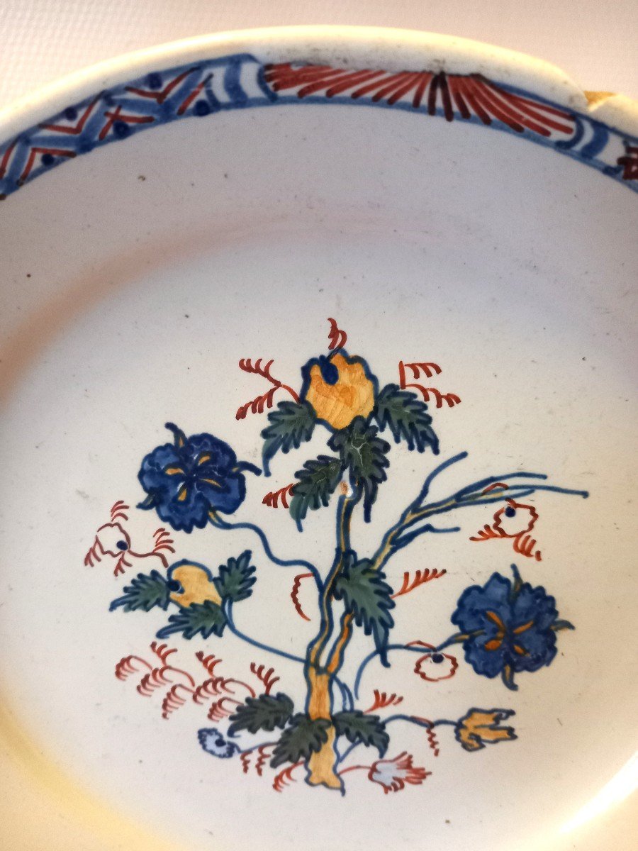 Earthenware Plate: 18th Century Mills.-photo-4