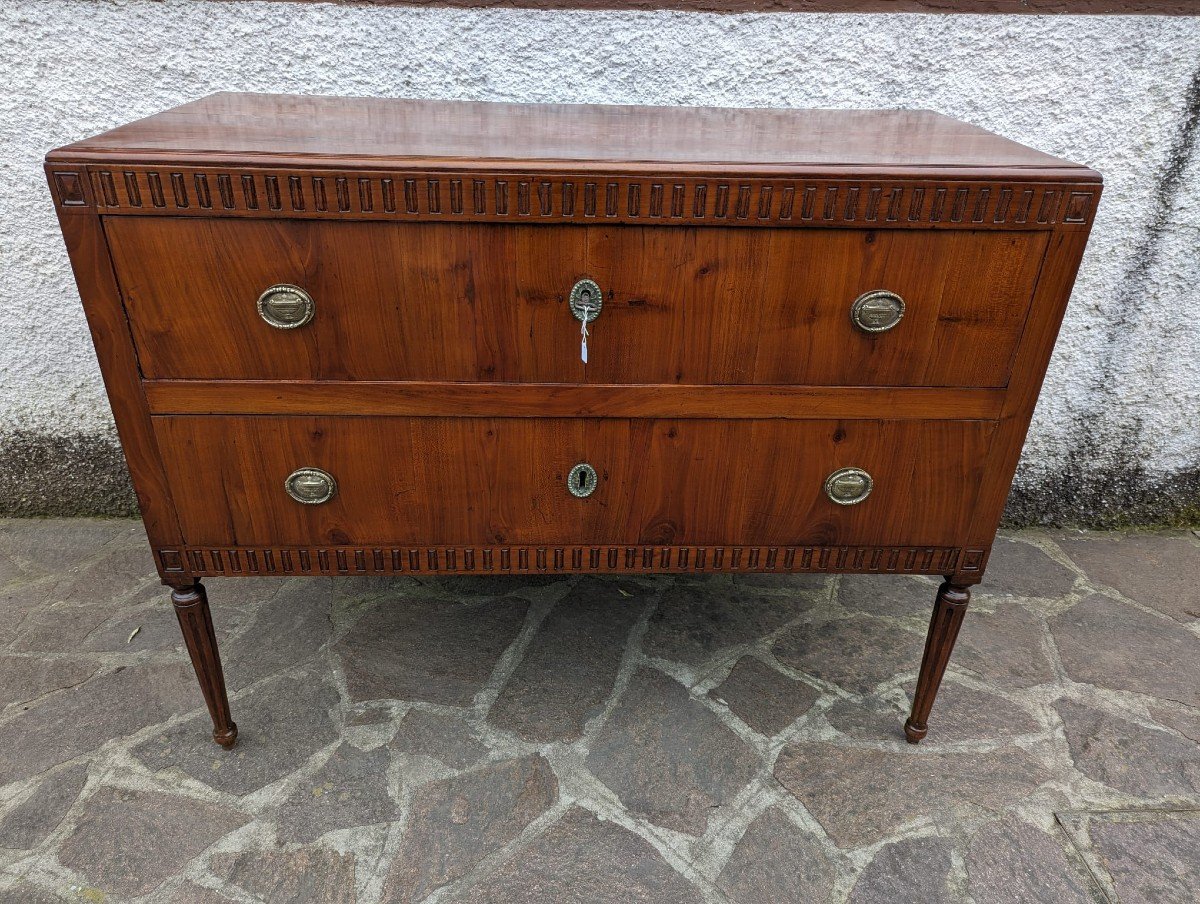 élégante Commode Venitienne à Deux Tiroirs