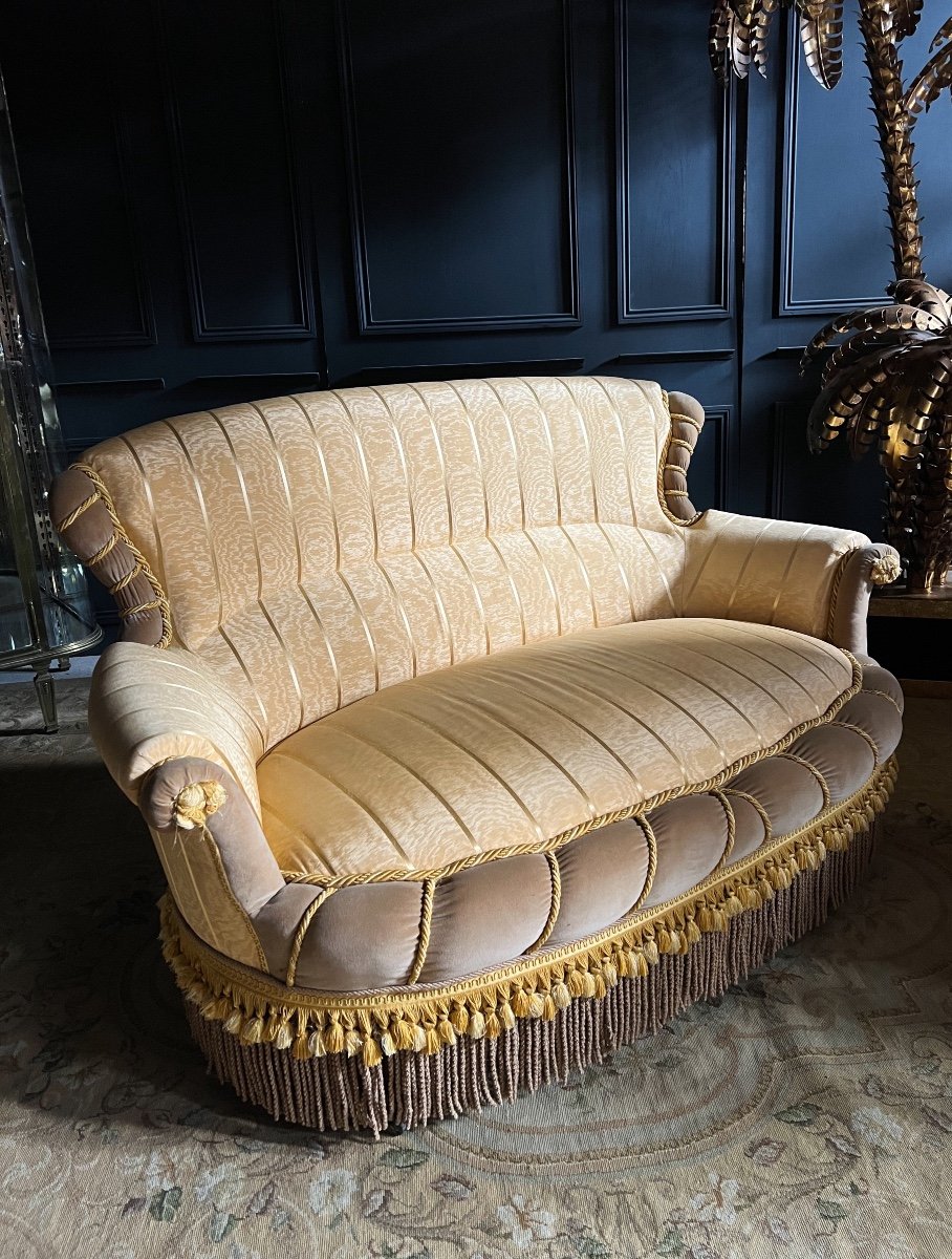 Napoleon III Period Sofa-photo-2