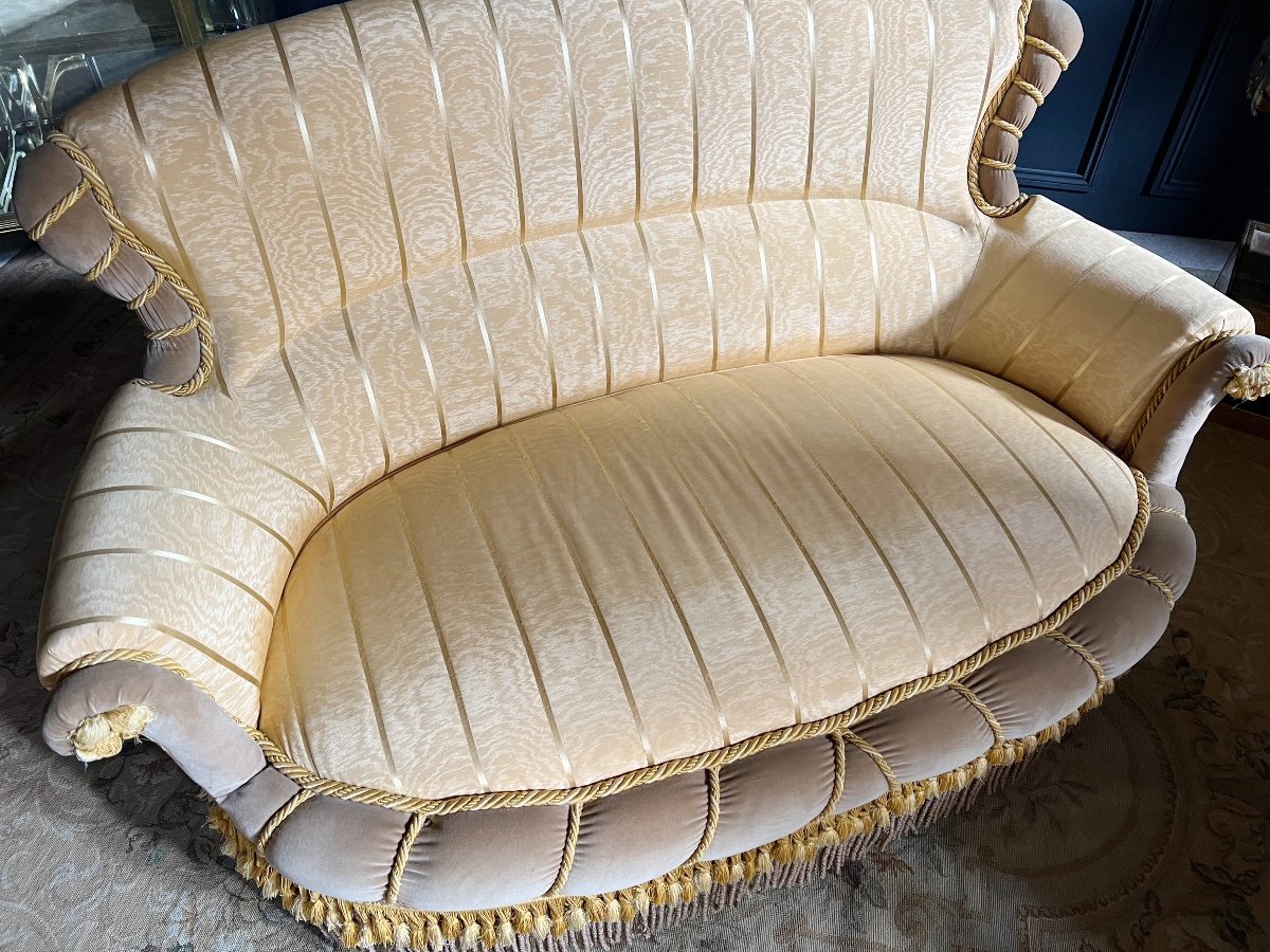 Napoleon III Period Sofa-photo-5