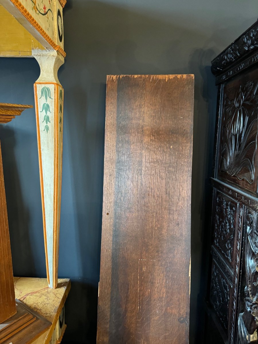 Pair Of 17th Century Oak Elements-photo-4