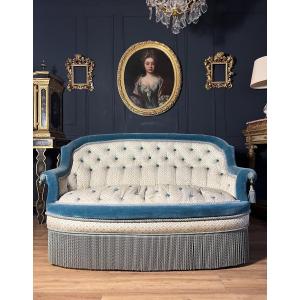 Canapé De « boudoir » D’époque Napoléon III - XIXe 