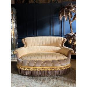 “boudoir” Sofa From The Napoleon III Period - 19th Century 