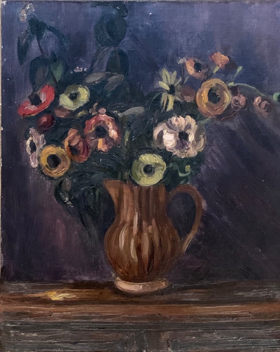 Henri Le Fauconnier (1881-1946) Still Life With Flowers 