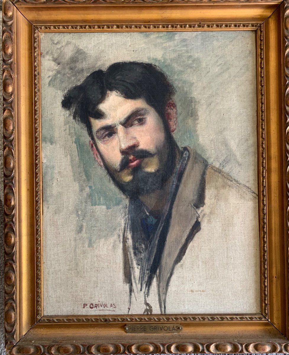 Pierre Grivolas Peintre D’avignon Portrait 