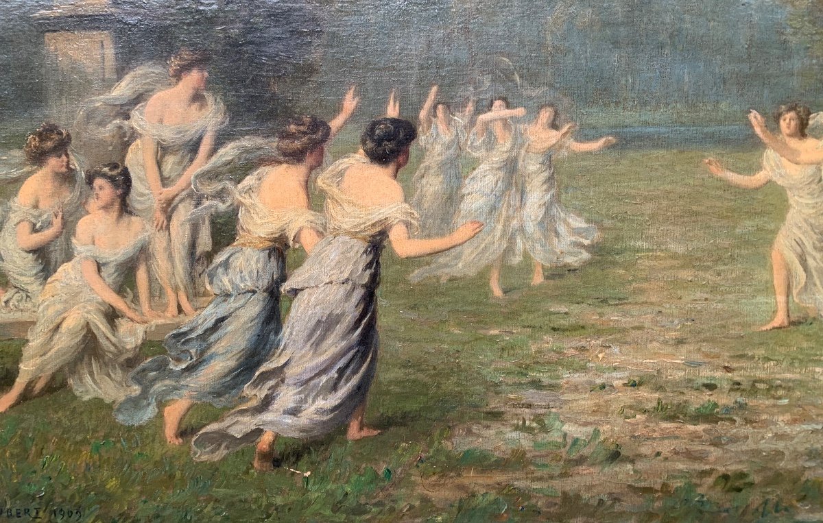 The Nymphs By Emile Louis Foubert-photo-1