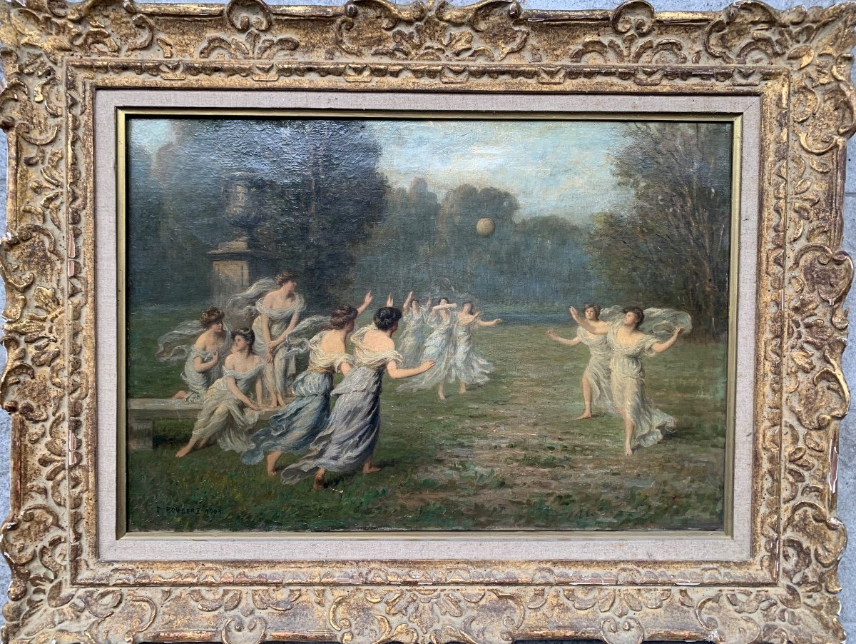 The Nymphs By Emile Louis Foubert