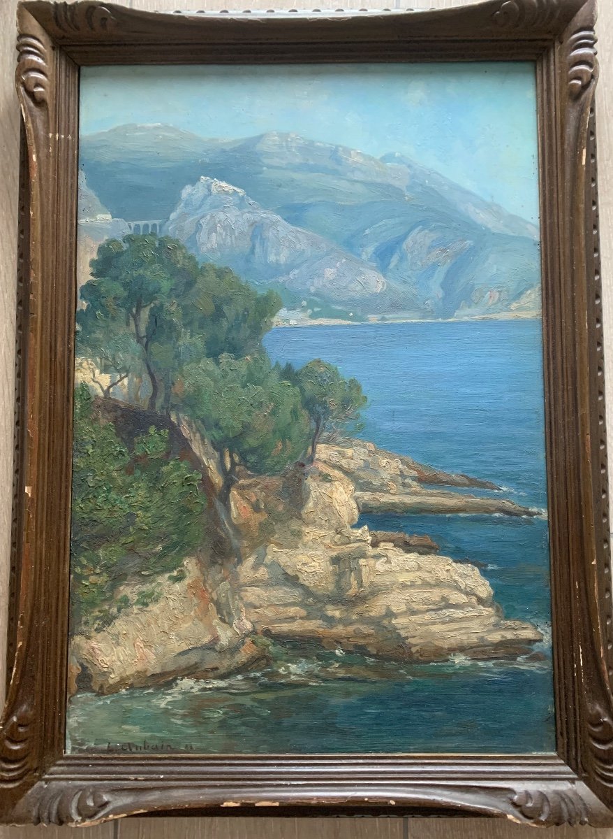 Mediterranean Landscape By Emmanuel Aubain