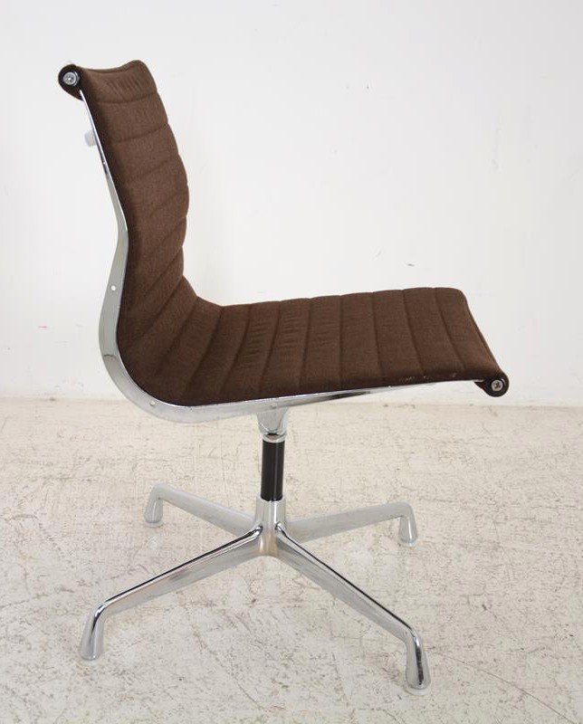 Chaise De Bureau Modèle Ea 105- Groupe Alu – 1958 De Charles Et Ray Eames Edition Herman Miller-photo-3