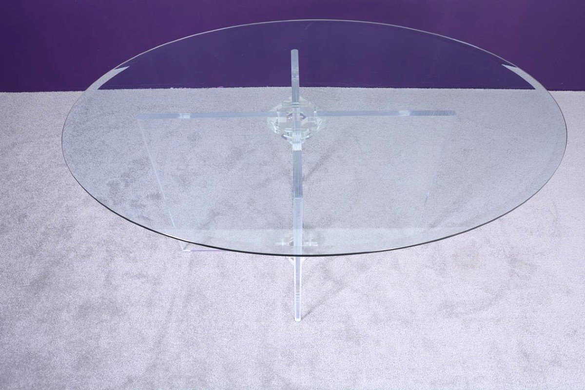 Oval Dining Table By David Lange-photo-3