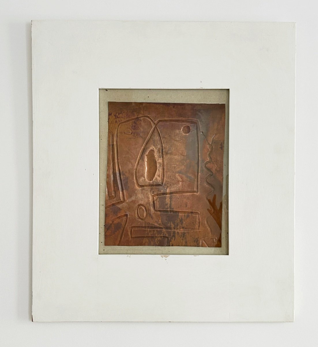 Jean Touret (1916-2004), Untitled, Copper Plate