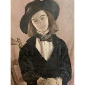 Neville Stephen Bulwer-lytton (1879-1951), Portrait, Oil On Canvas