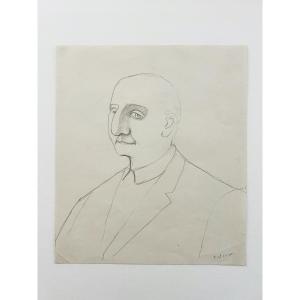 Pierre Tal Coat (1905-1985), Portrait supposé se Gertrude Stein (1874-1946), circa 1930