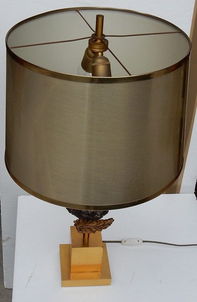 1970 ′ Maison Charles Style Geode Lamp-photo-1