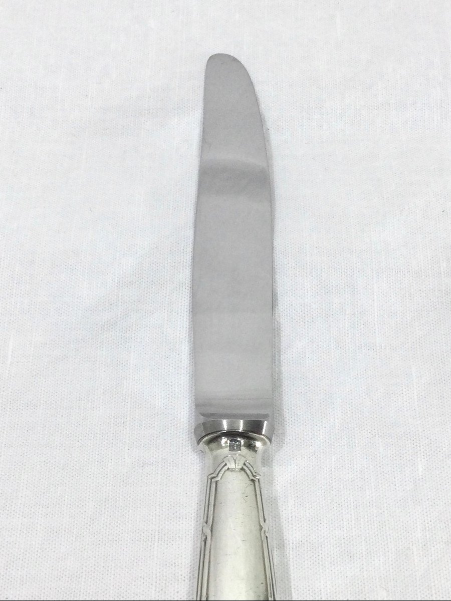 Christofle - Dessert Knives Rubans Croisés-photo-6