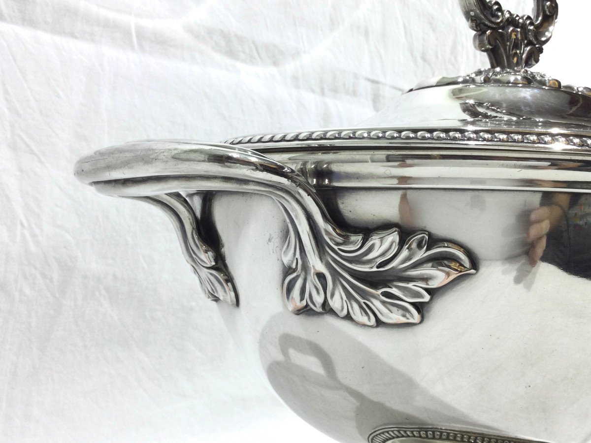 Henry Kindberg Lined Metal Soup Tureen-photo-1