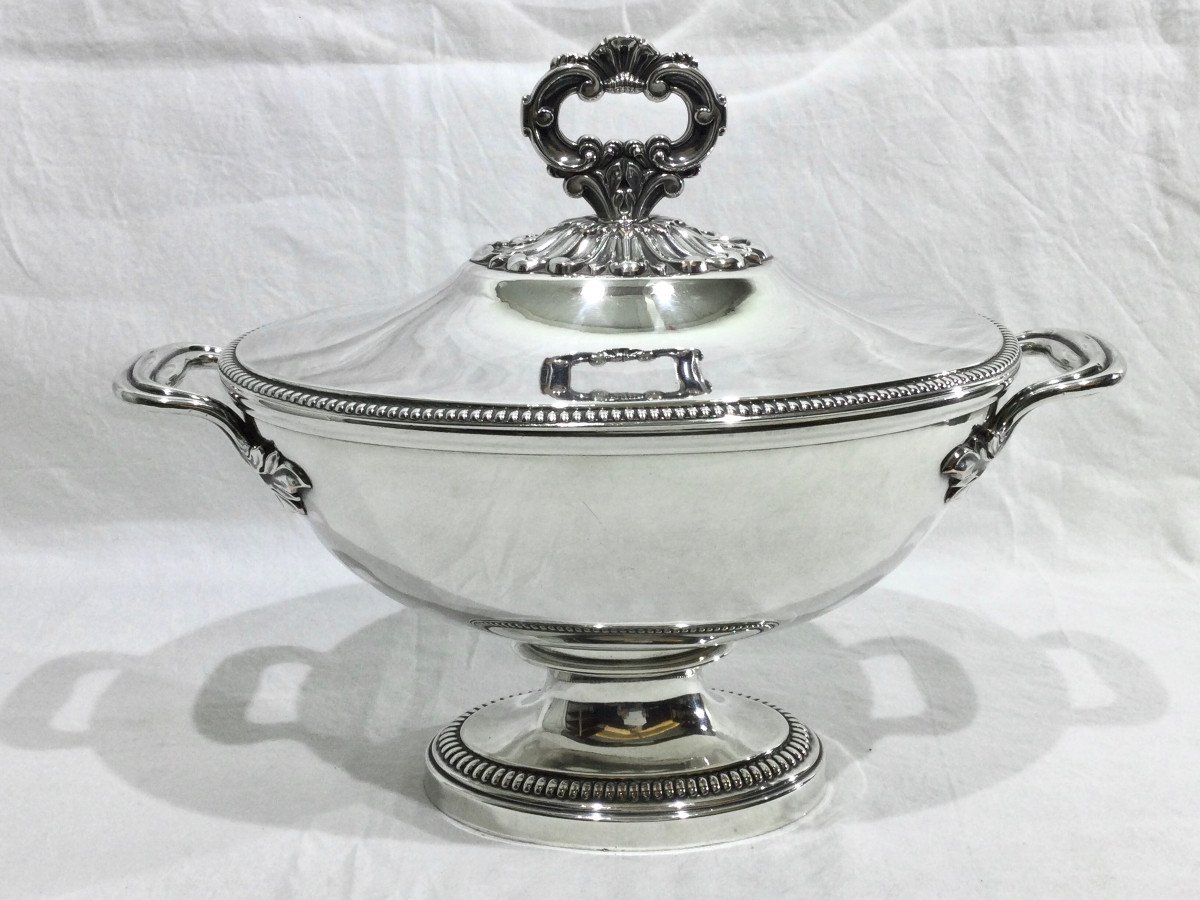 Henry Kindberg Lined Metal Soup Tureen