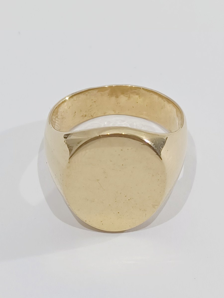 Signet Ring In Rose Gold-photo-2