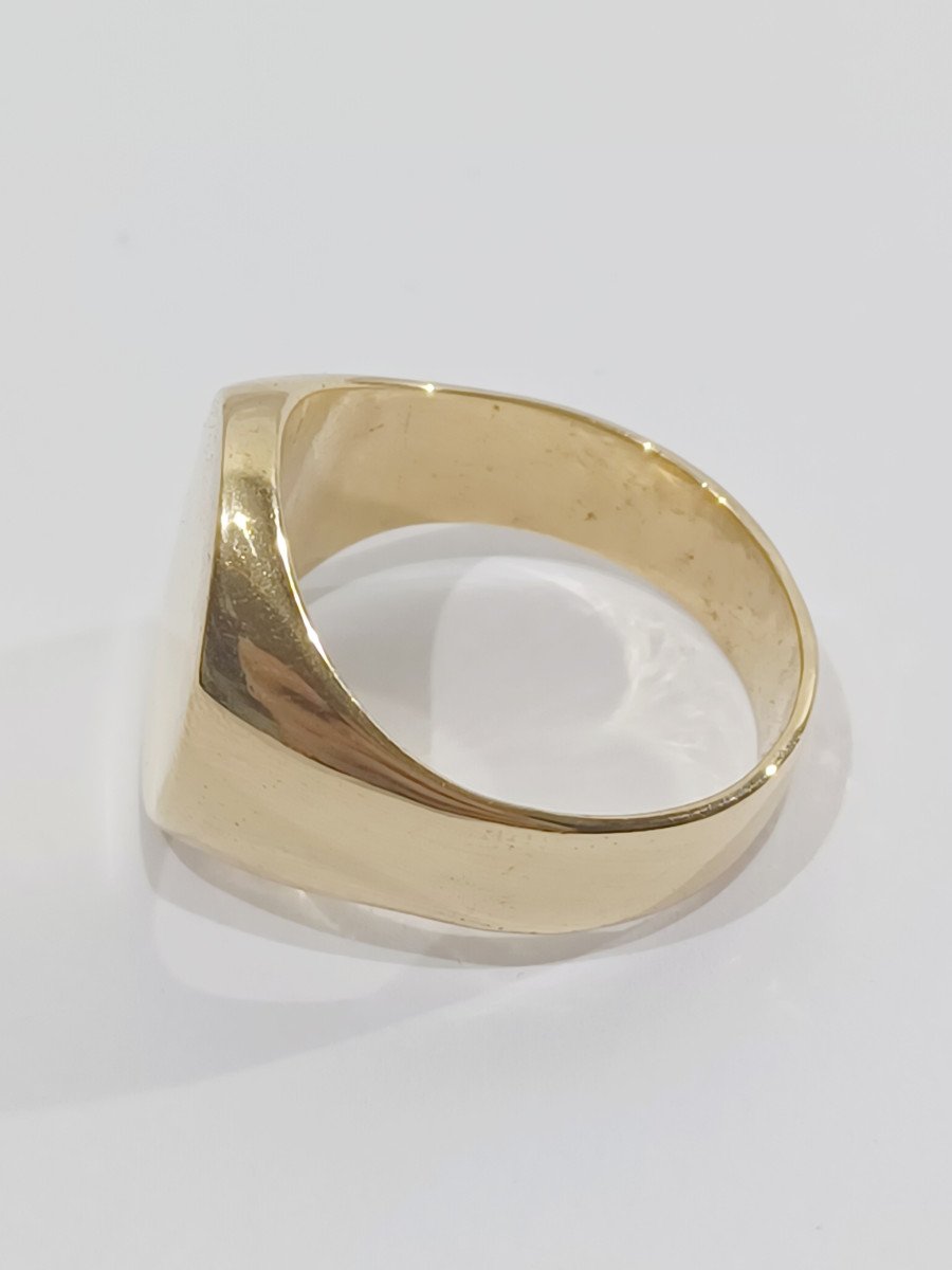 Signet Ring In Rose Gold-photo-3