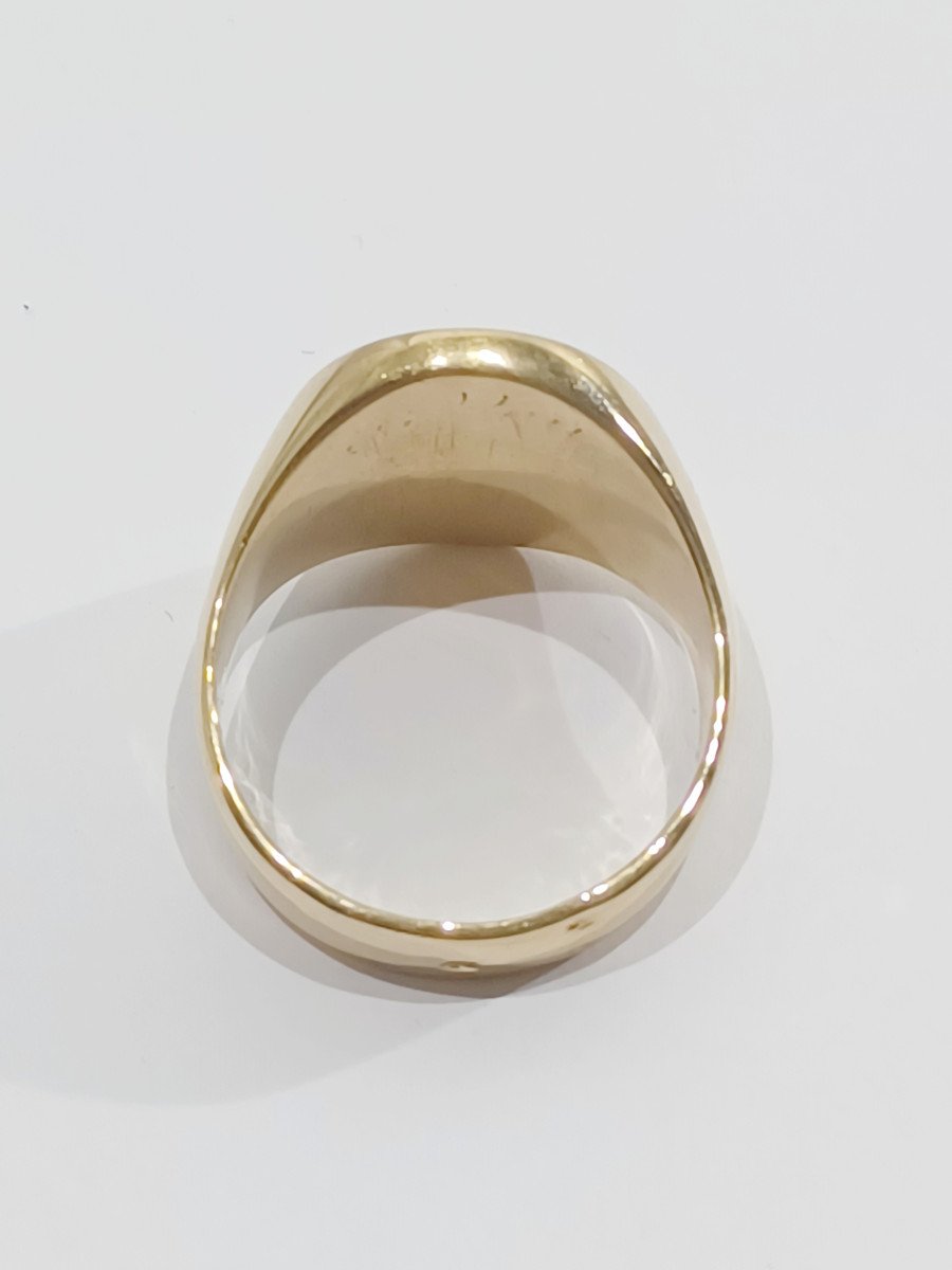 Signet Ring In Rose Gold-photo-4