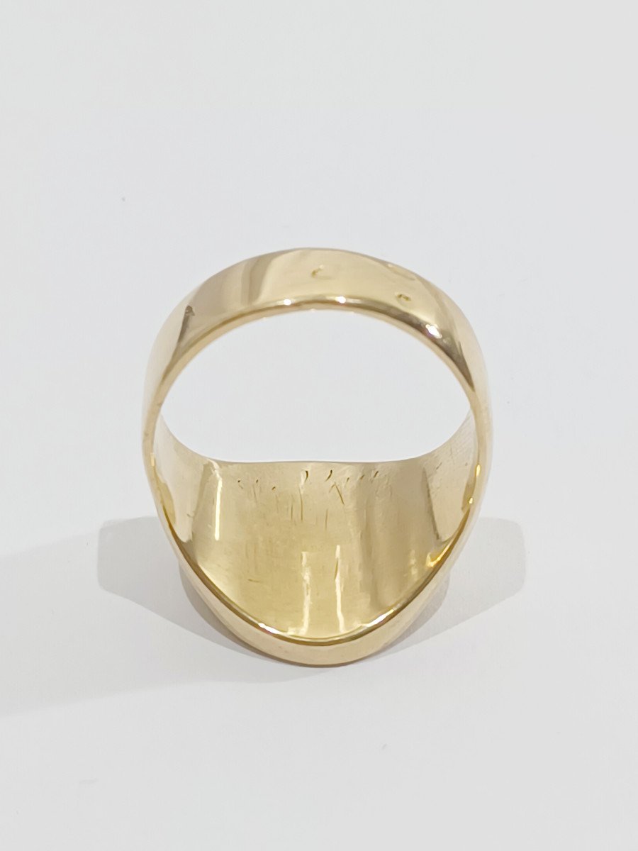 Signet Ring In Rose Gold-photo-4