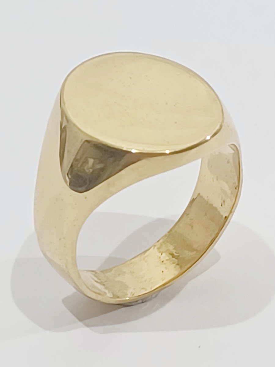 Signet Ring In Rose Gold-photo-6