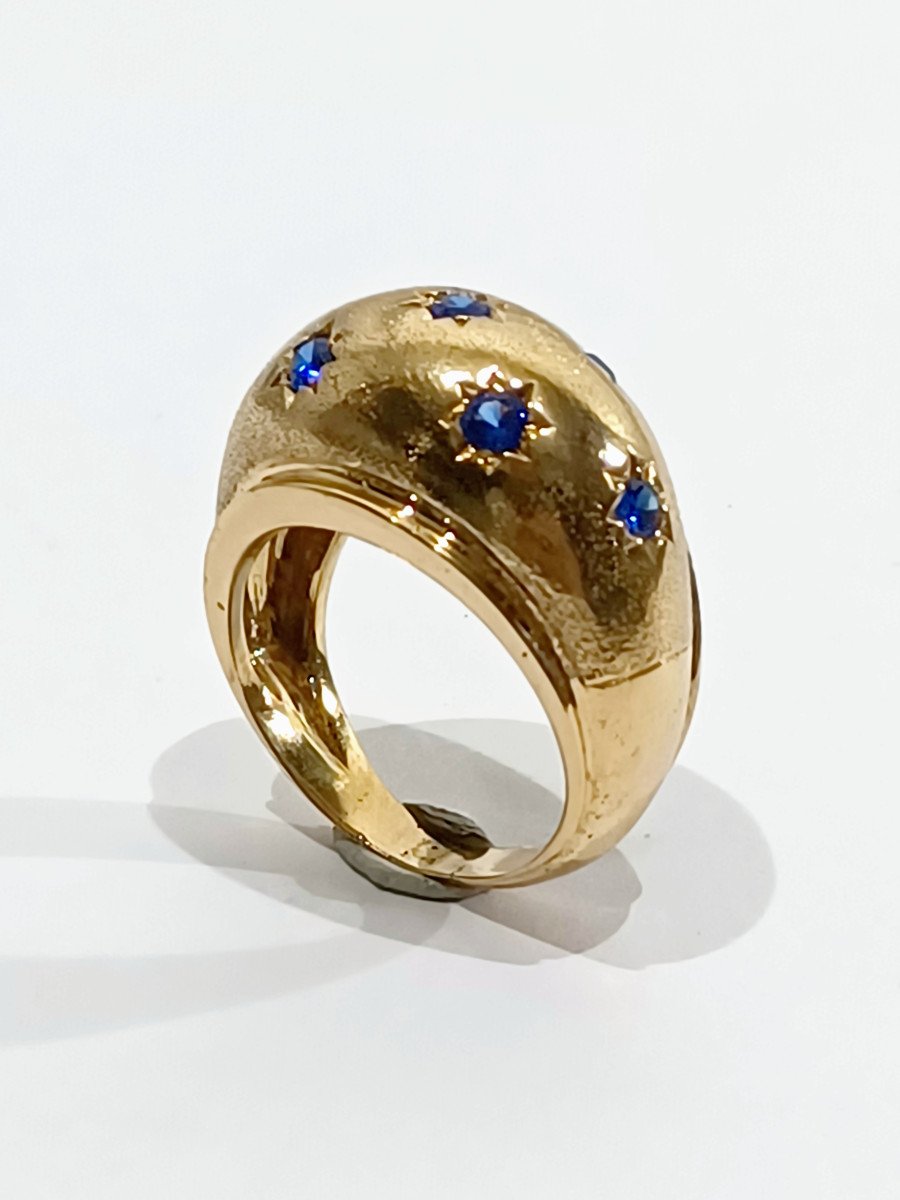 Gold Ring And Constellation Of Iolites-photo-2