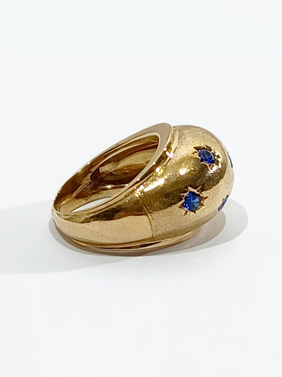 Gold Ring And Constellation Of Iolites-photo-2