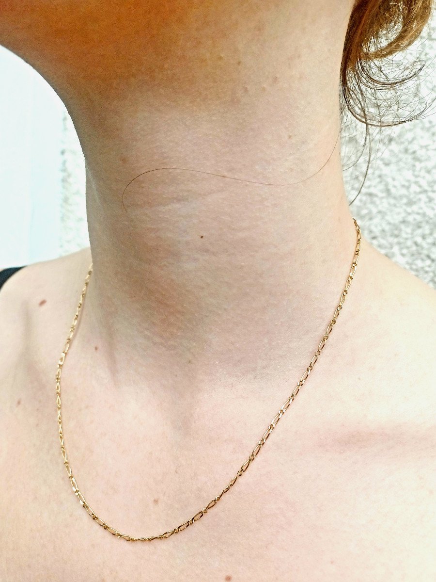 Horse Mesh Gold Chain-photo-8