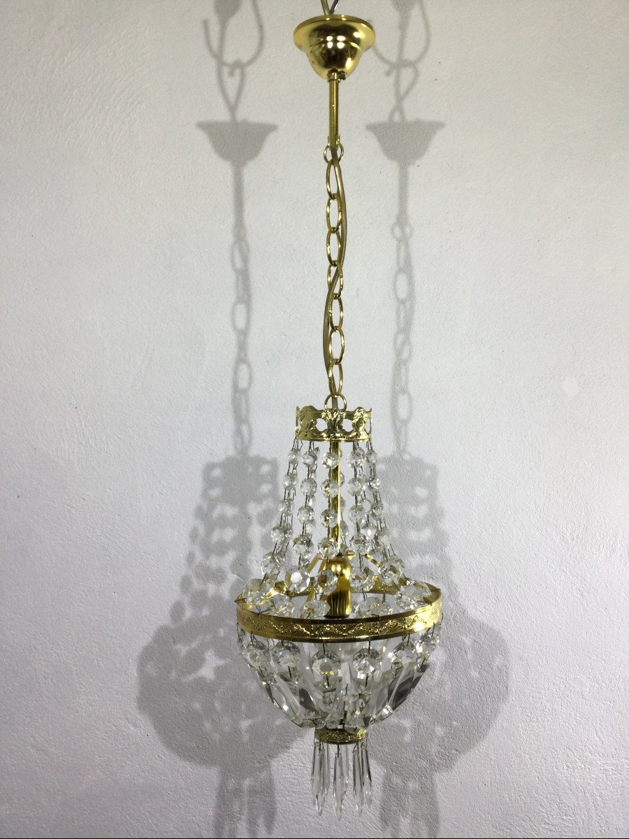 Lustre Montgolfière à 1 Lumière -photo-2