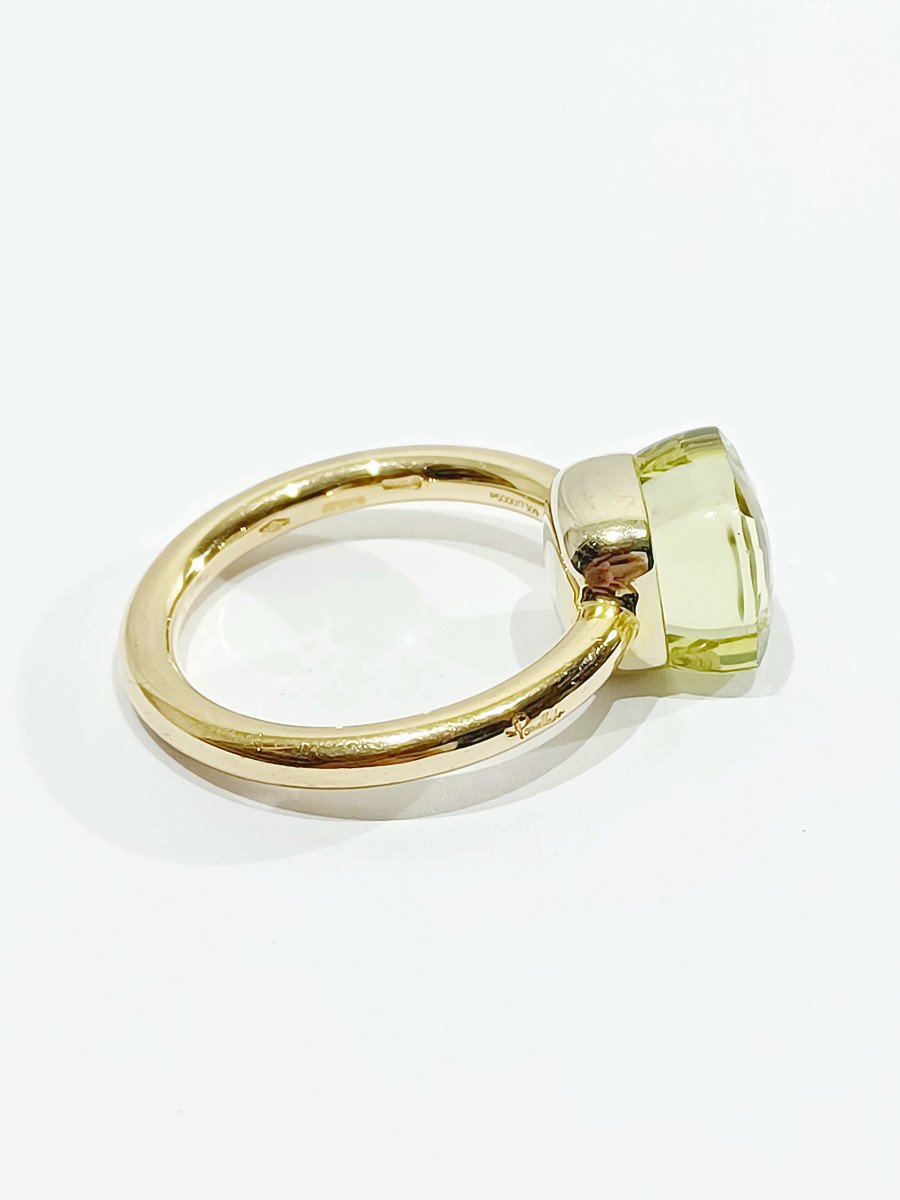 Pomellato - Gold And Citrine Ring-photo-4