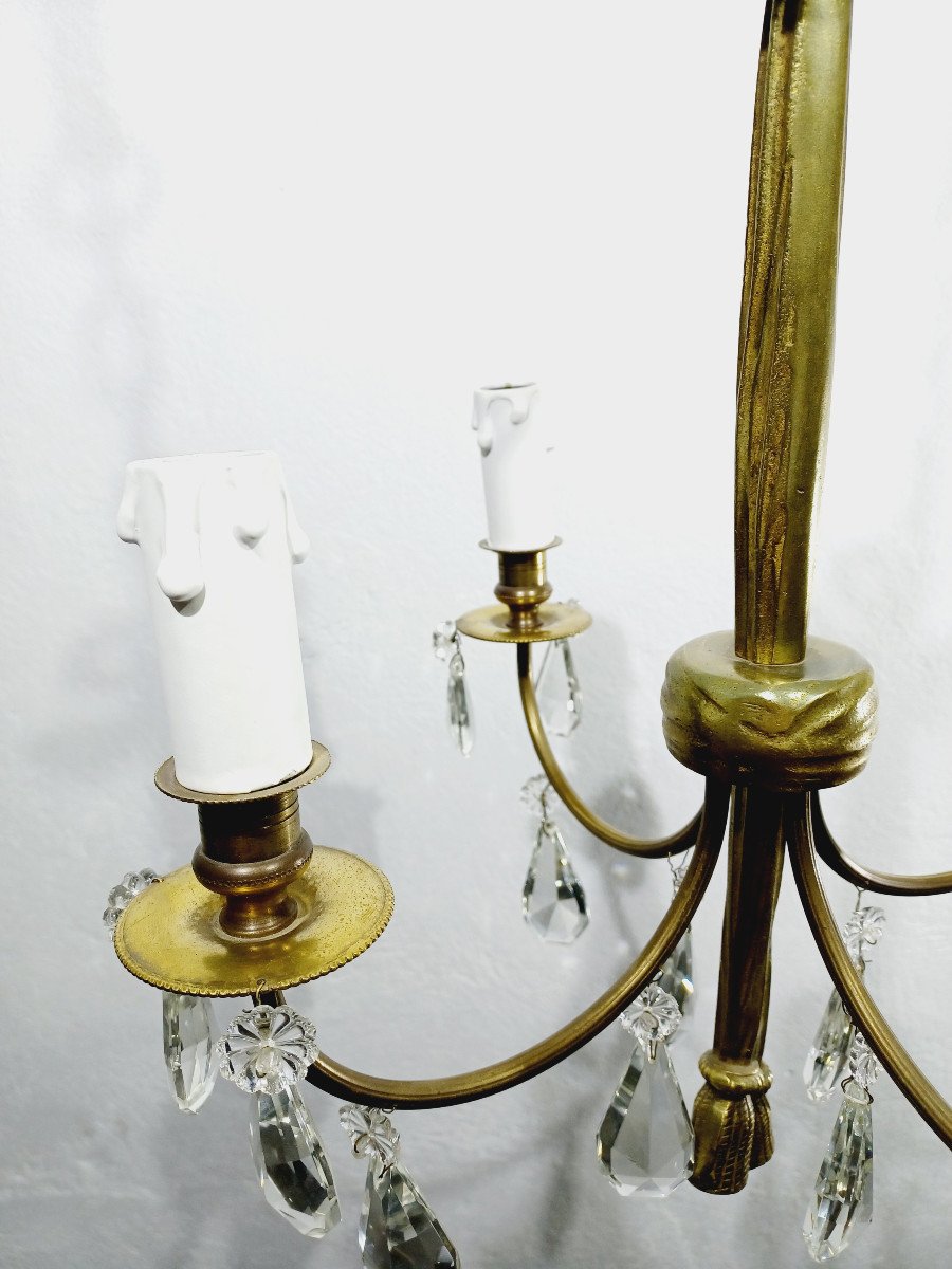 Louis XVI Style 4 Light Chandelier-photo-5