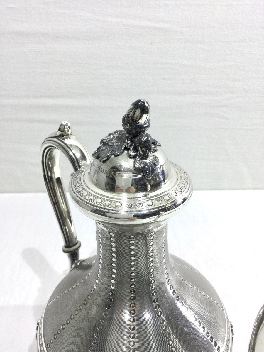 Silver Metal Teapot-photo-1