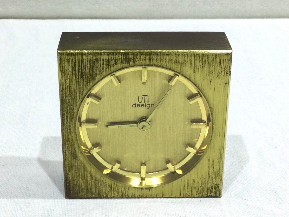 Uti Design – Mechanical Brass Clock-photo-4