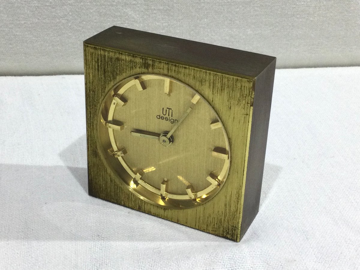 Uti Design – Mechanical Brass Clock-photo-7