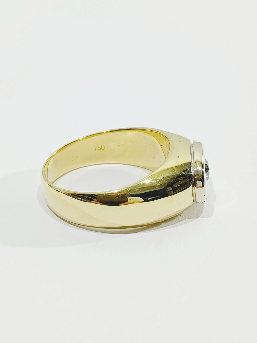 Gold And Diamond Ring-photo-4