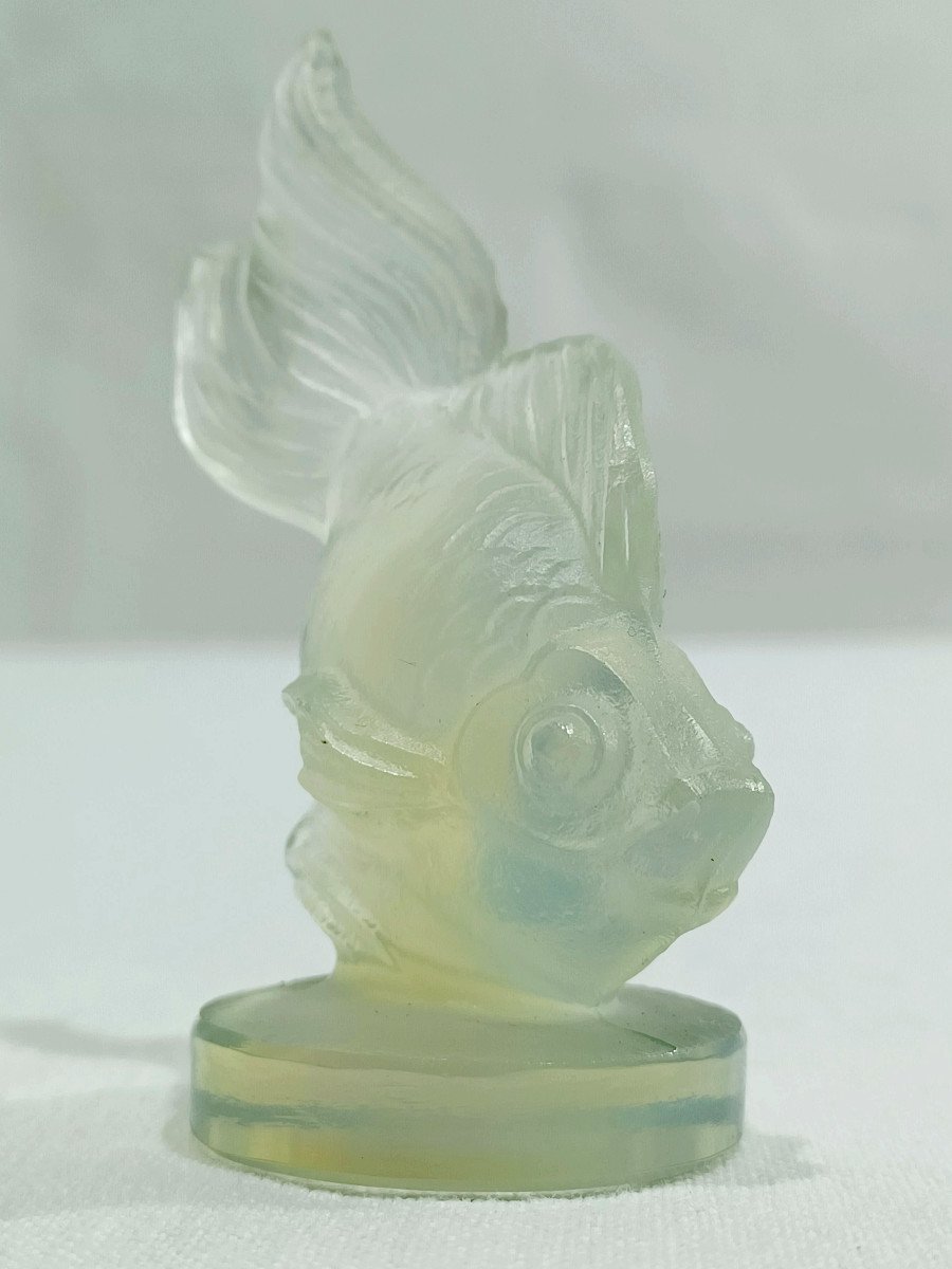 Sabino - Fighting Fish In Opalescent Glass-photo-6