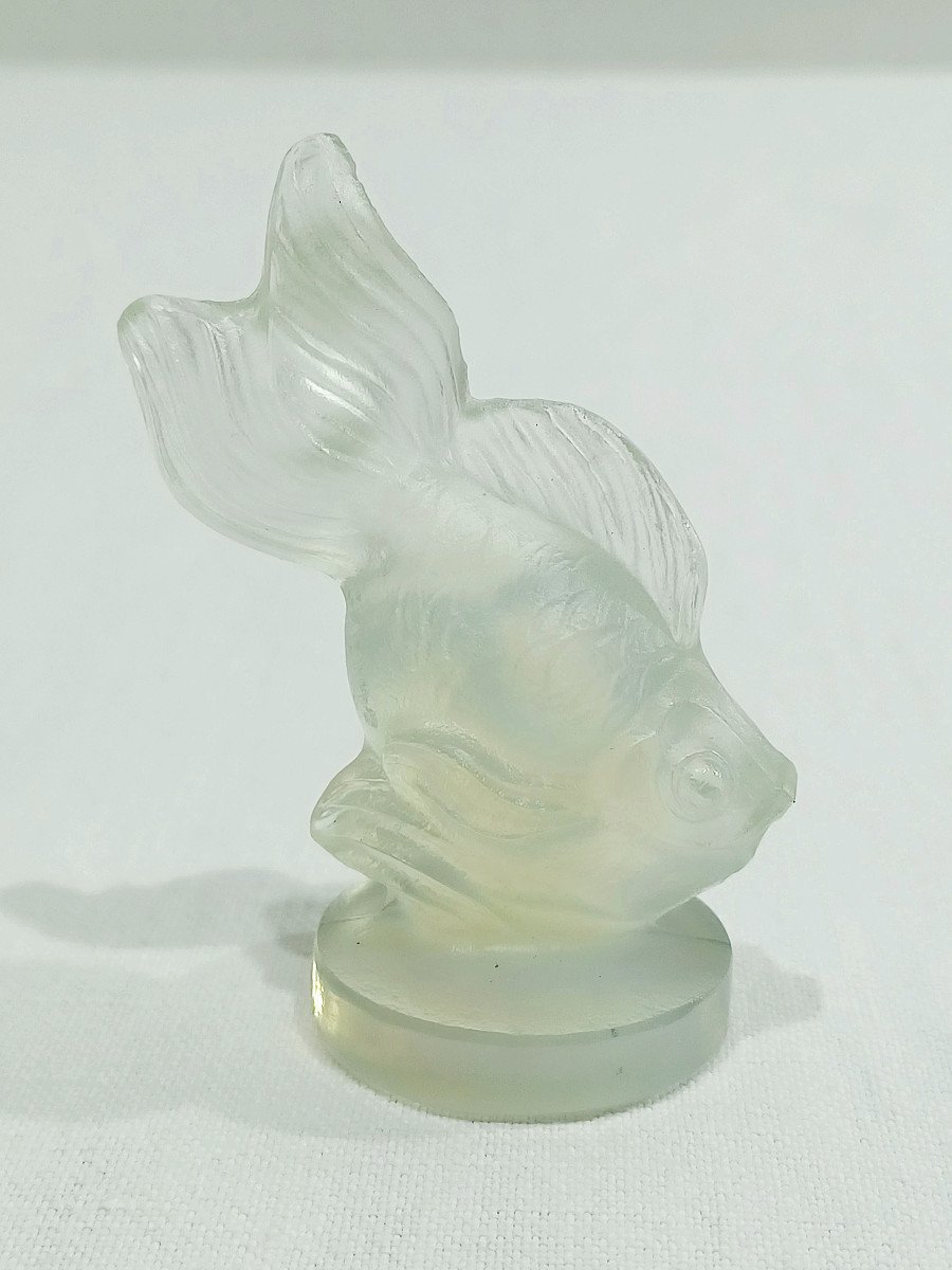 Sabino - Fighting Fish In Opalescent Glass