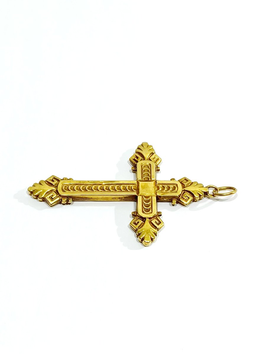 Yellow Gold Cross -photo-2