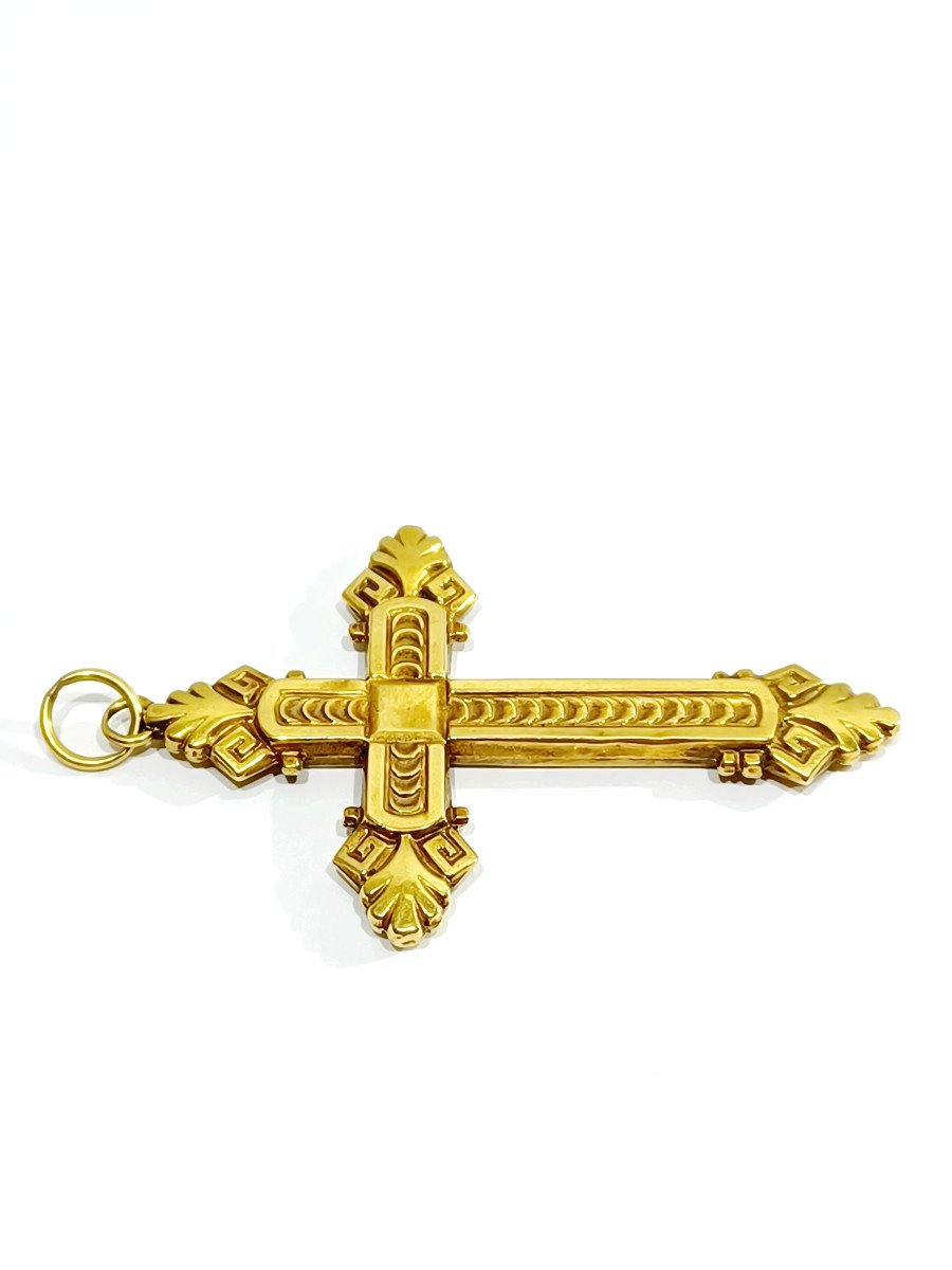 Yellow Gold Cross -photo-4