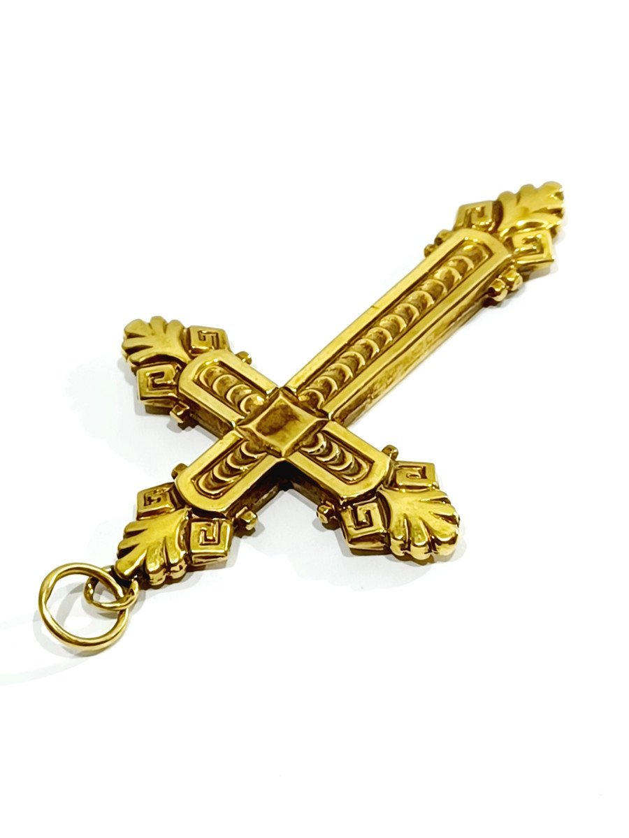 Yellow Gold Cross -photo-4