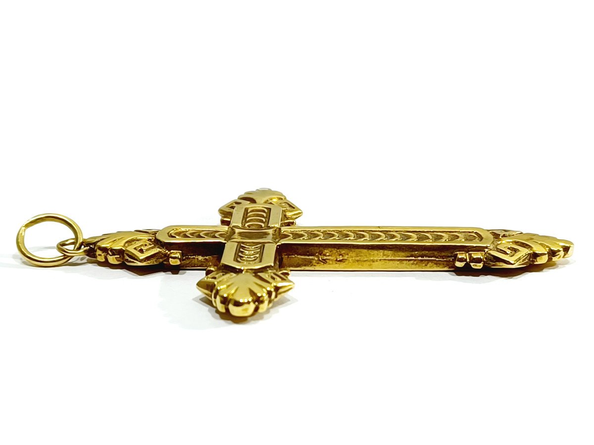 Yellow Gold Cross -photo-5