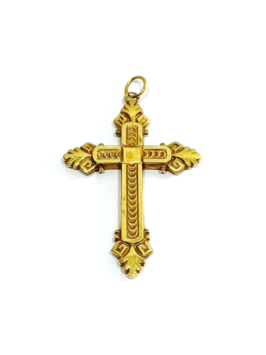 Yellow Gold Cross 