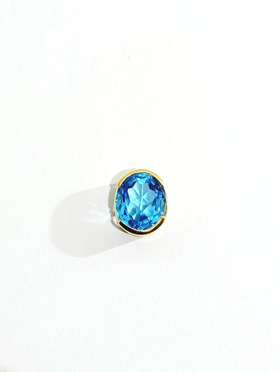 Topaz Pendant In Gold 